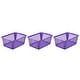 preview thumbnail 38 of 37, YBM Home Large Plastic Storage Basket for Organizing