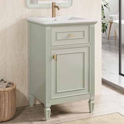 Modern Bathroom Vanity with Functional Storage and Stylish Design