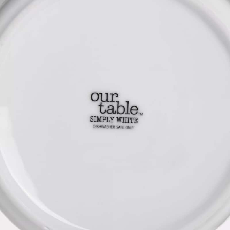 68 Ounce Porcelain Dry Goods Canister With Air Tight Lid in White
