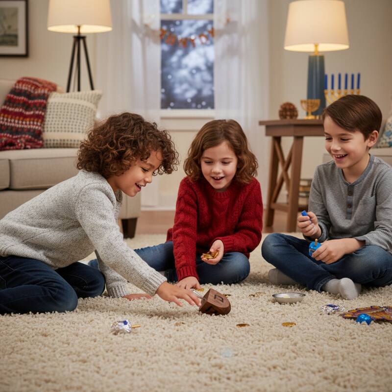 Nambe Dreidel - Brown/Silver