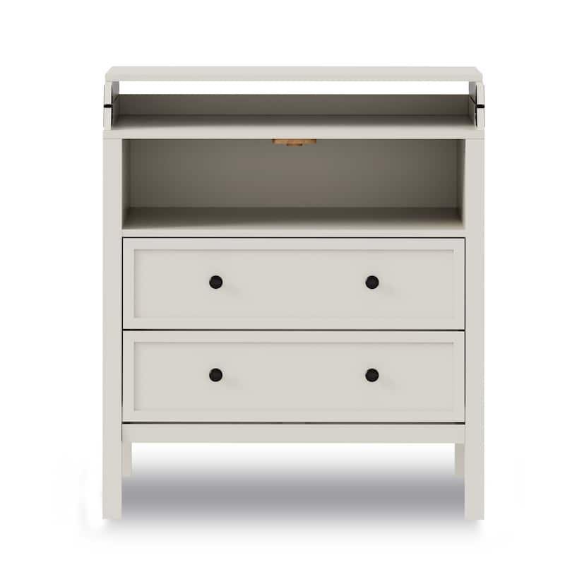 Baby Changing Table Multi-Functional 2 Drawer Dresser