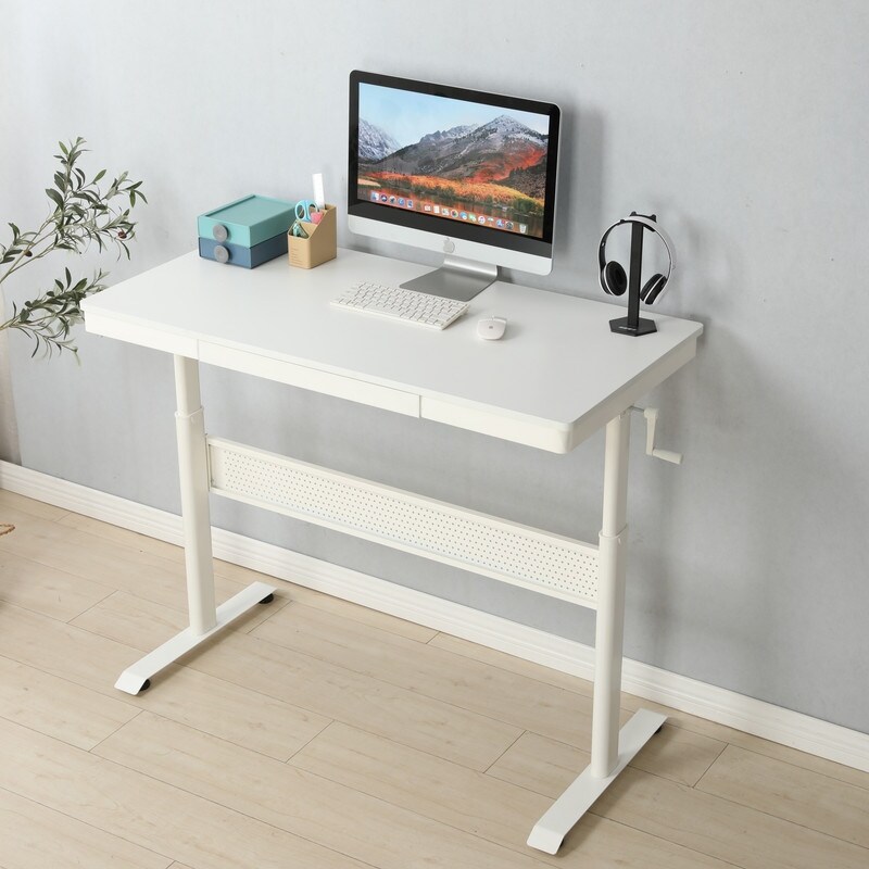 Large stand clearance up desk