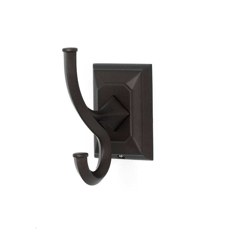 Alno Geometric Double Robe Hook