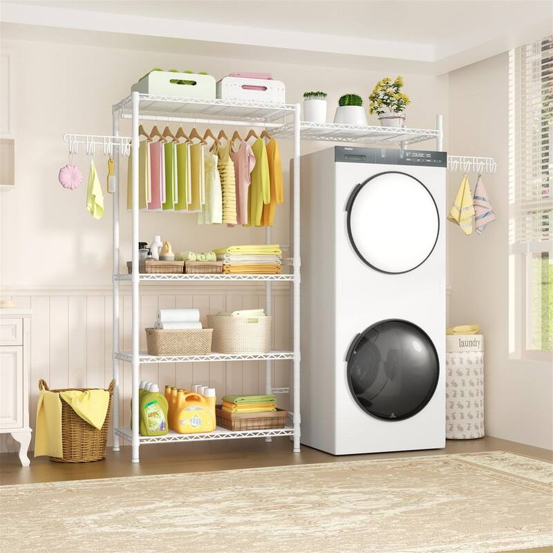 Over the Washer and Dryer Storage Shelf