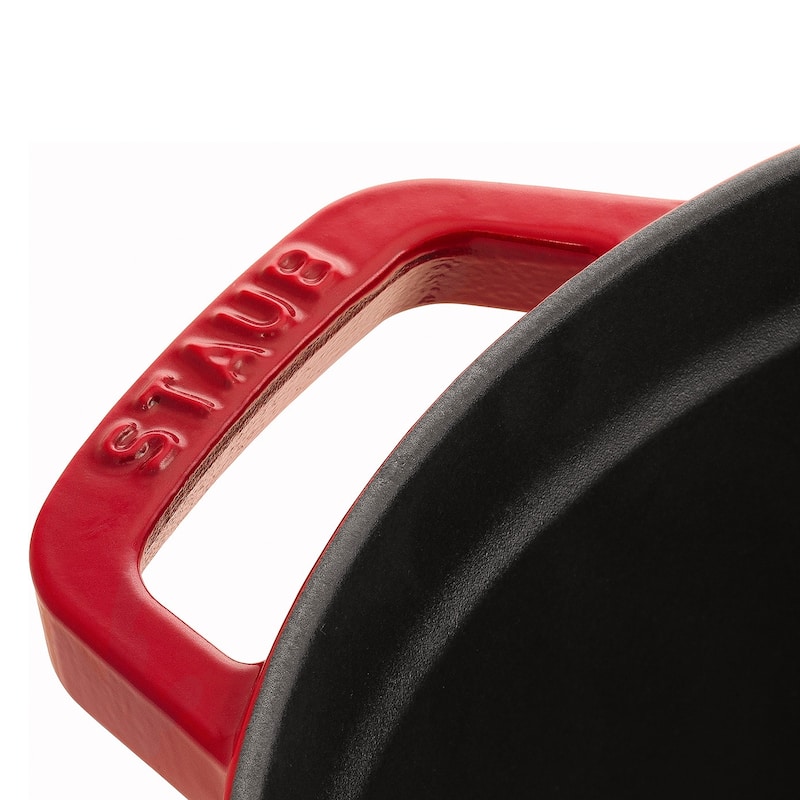 STAUB Cast Iron 4-qt Round Cocotte
