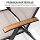 preview thumbnail 18 of 41, 9/11/13-Piece Outdoor Patio Dining Set All-Weather Aluminum Dining Table with Umbrella Hole and Adjustable Folding Chairs