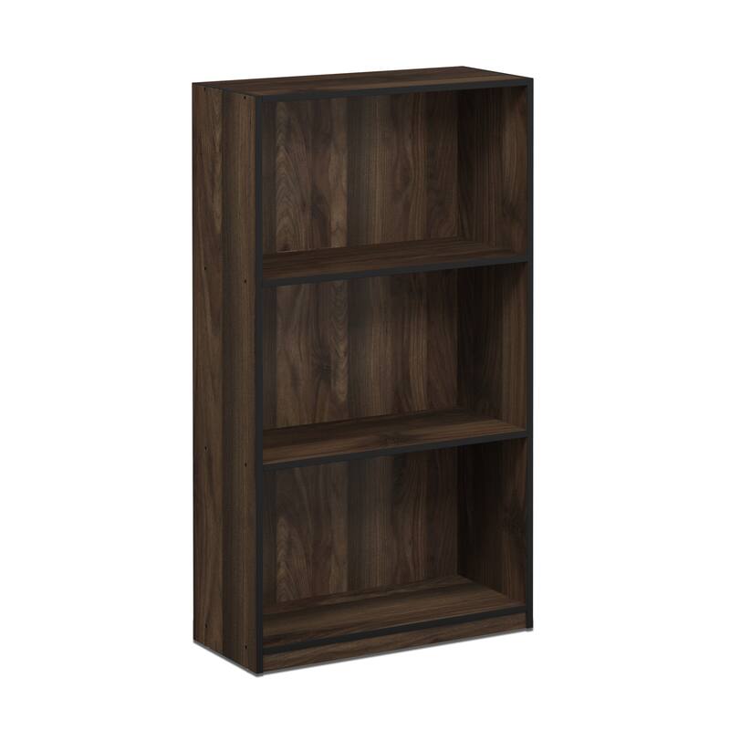 Porch & Den Chrystie Basic 3-shelf Bookcase