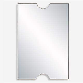 Uttermost Ticket Gold Vanity Mirror - 24.25"W x 36.13"H x 1.13"D