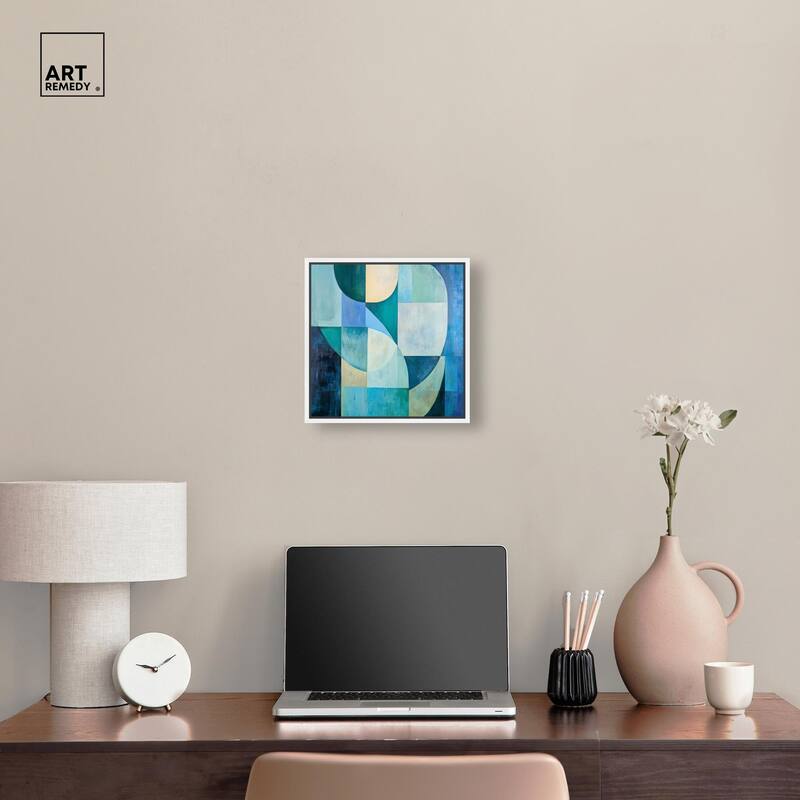 Color Blocks I Canvas by Art Remedy