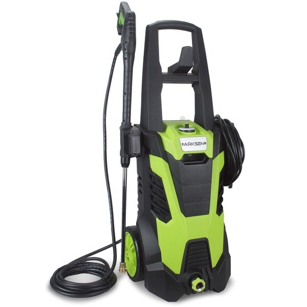 Arksen 3000 PSI 1.7 GPM Pressure Washer Power Hose Gun Turbo Wand Built in Soap Dispenser + (5) Nozzle Adapter