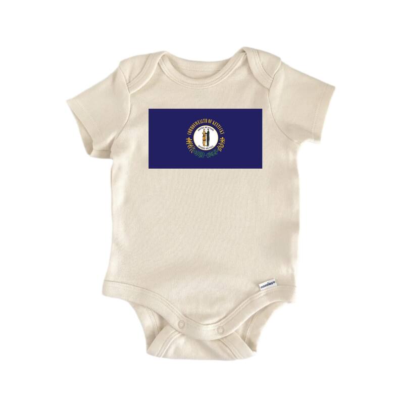 Kentucky - Baby Boy Girl Clothes Infant Bodysuit Funny Cute - White - 0-3M