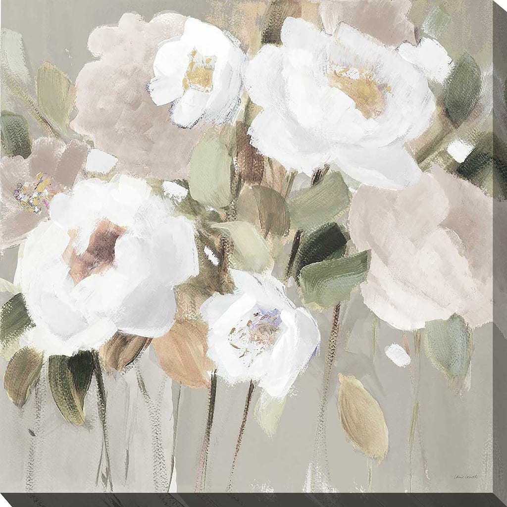 "Promise of Giverny Neutral II" by Lanie Loreth Print on Canvas