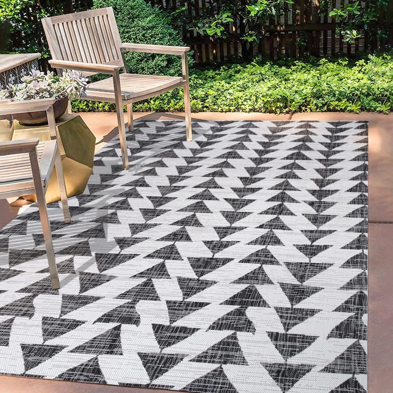 JONATHAN Y Marokko Modern Tribal Geometric Indoor/Outdoor Area Rug