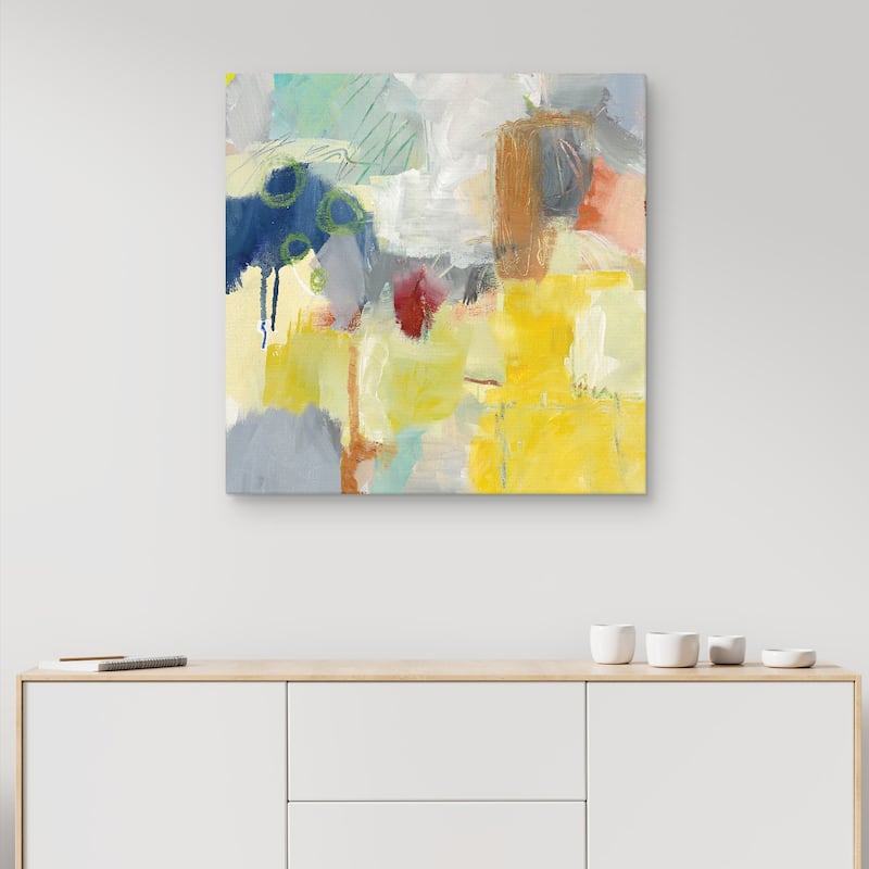 Summer Rising II Crop by Mary Urban Canvas Art Print