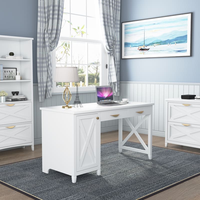 Pescara 55"Writing desk in White