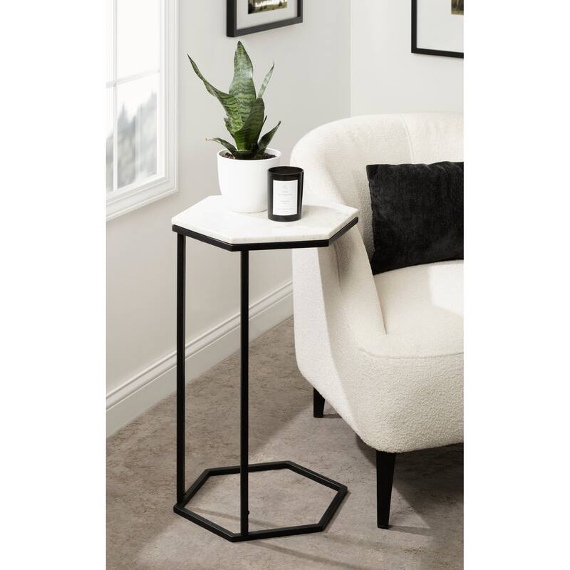 Kate and Laurel Trillion Metal Accent Table