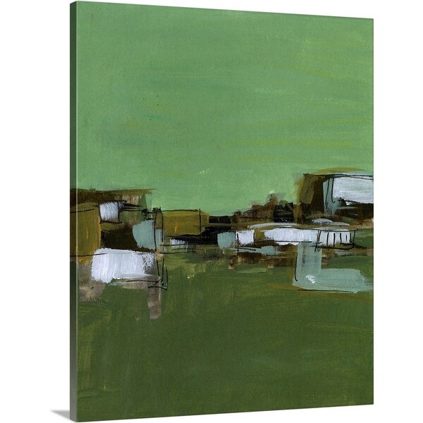 "Abstract Village I" Canvas Wall Art