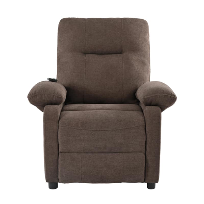 160° Recliner Chair for Elderly Seniors-Power Reclining Chair with 8-Point Massage & Heating, Soft Chenille Fabric