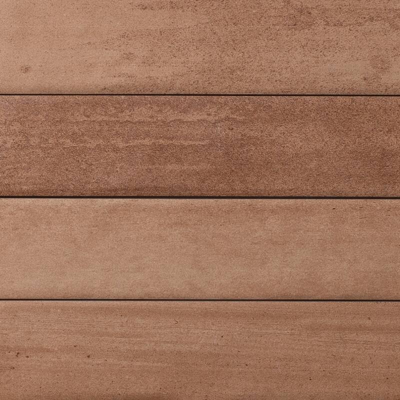 Adobe 2"x16" Glazed Porcelain Subway Wall and Floor Tile