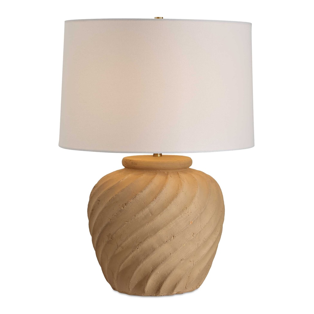 Uttermost Farai Terracotta Table Lamp - 17.00" W x 23.00" H x 17.00" D