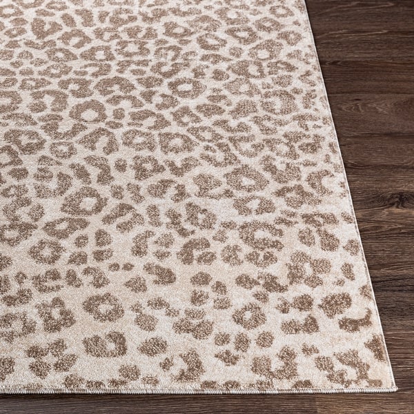 Livabliss Moodie Modern Leopard Print Area Rug
