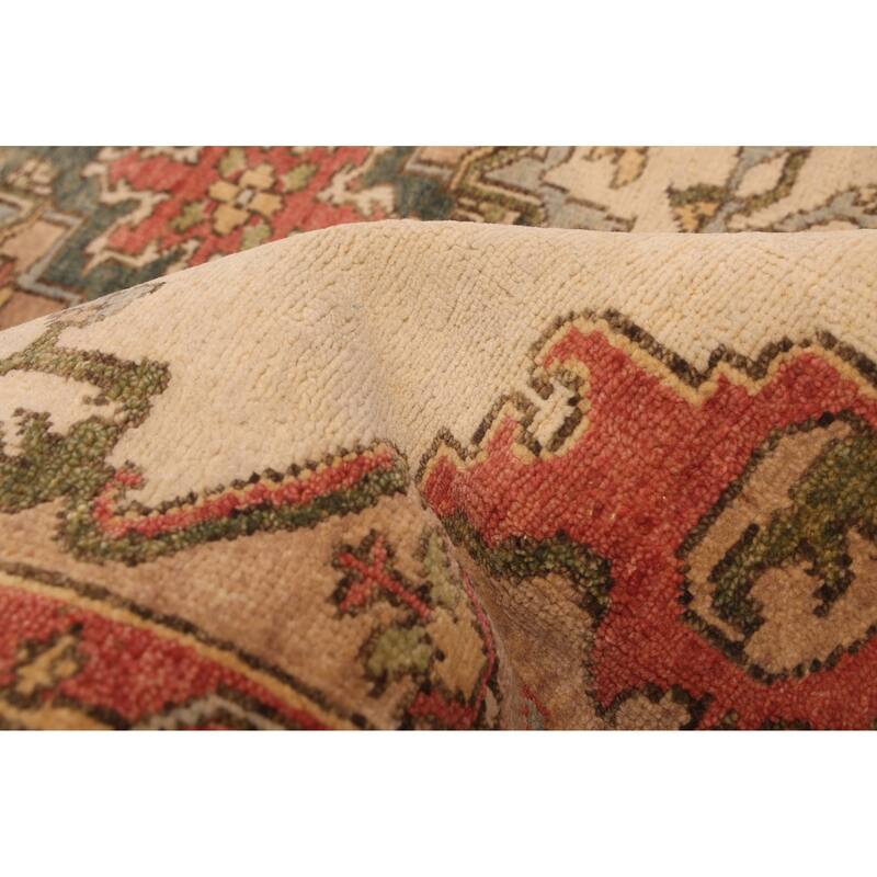 ECARPETGALLERY Hand-knotted Jules Sultane Cream Wool Rug - 4'0 x 6'1