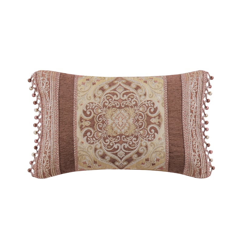 J. Queen New York Weston Terracotta Boudoir Decorative Throw Pillow