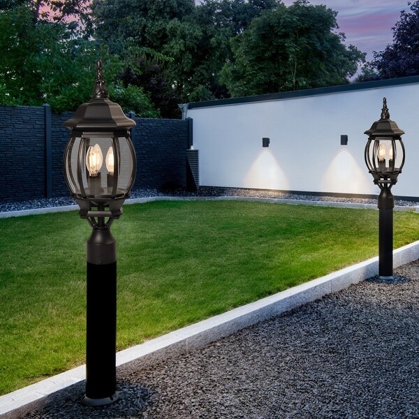 Landscape lighting mounting posts outlet