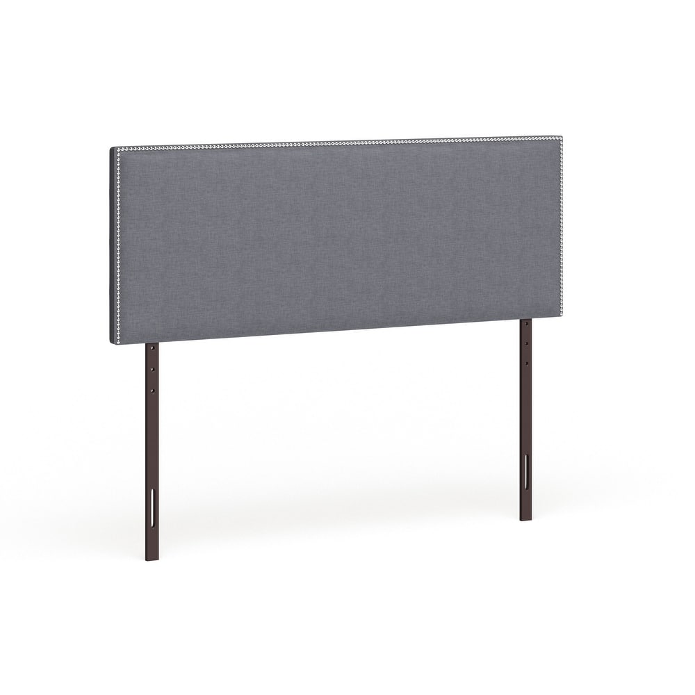 Region Queen-size Nailhead Upholstered Headboard