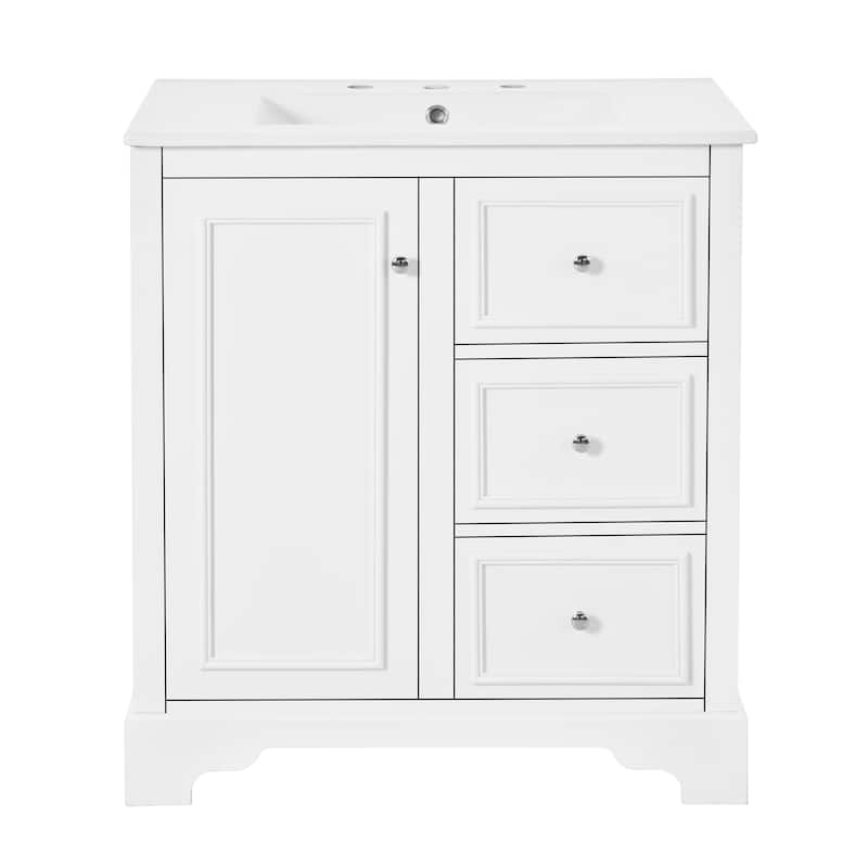 Merax 30-Inch bathroom vanity cabinet and Wall Mounted Bathroom Storage Cabinet
