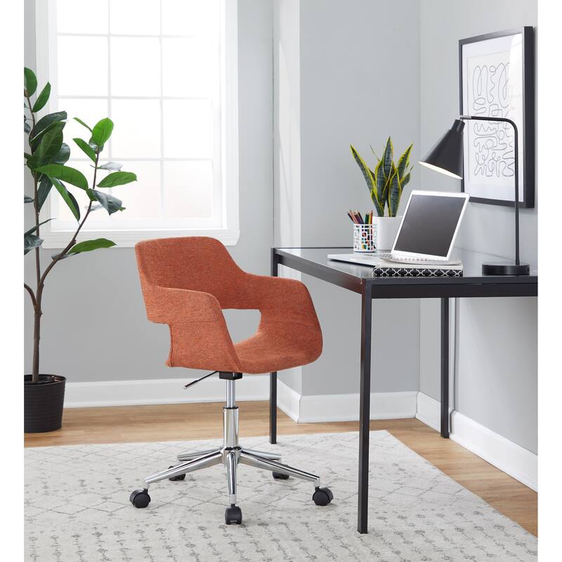 Carson Carrington Vallen Adjustable Task Chair with 5-Star Base