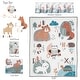 preview thumbnail 2 of 8, Bedtime Originals Animal Alphabet 5-Piece Infant Nursery Baby Crib Bedding Set