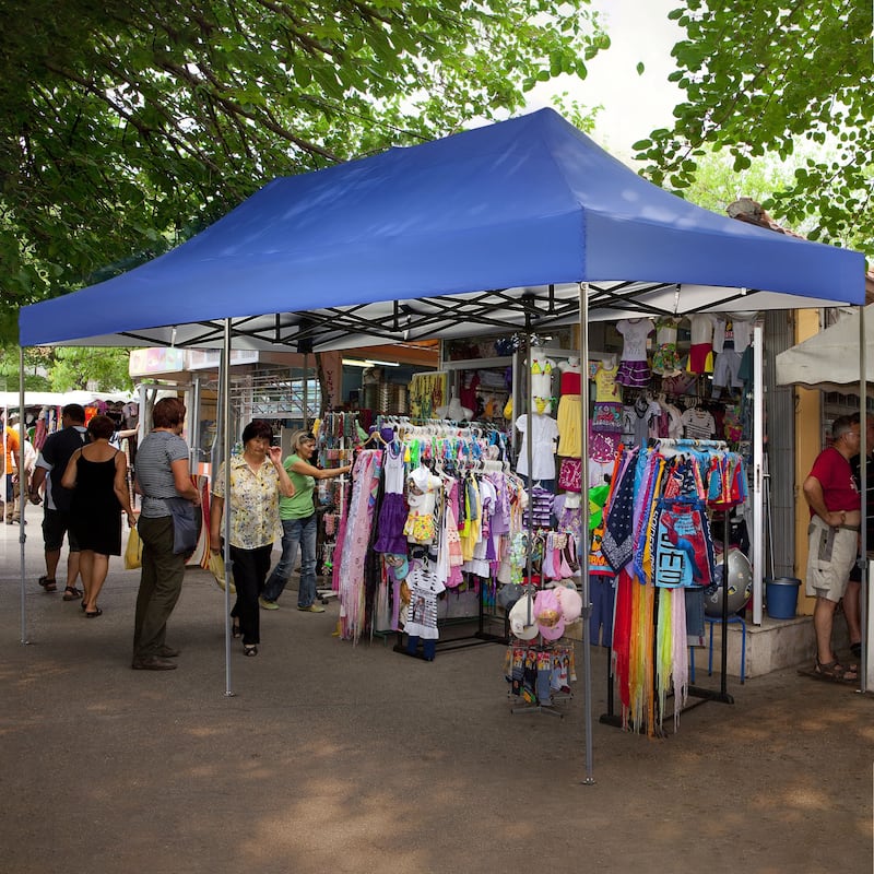 Ainfox 10x20Ft Pop up Canopy Tent Party Heavy Duty Instant Gazebo with 4 Removable Sidewalls