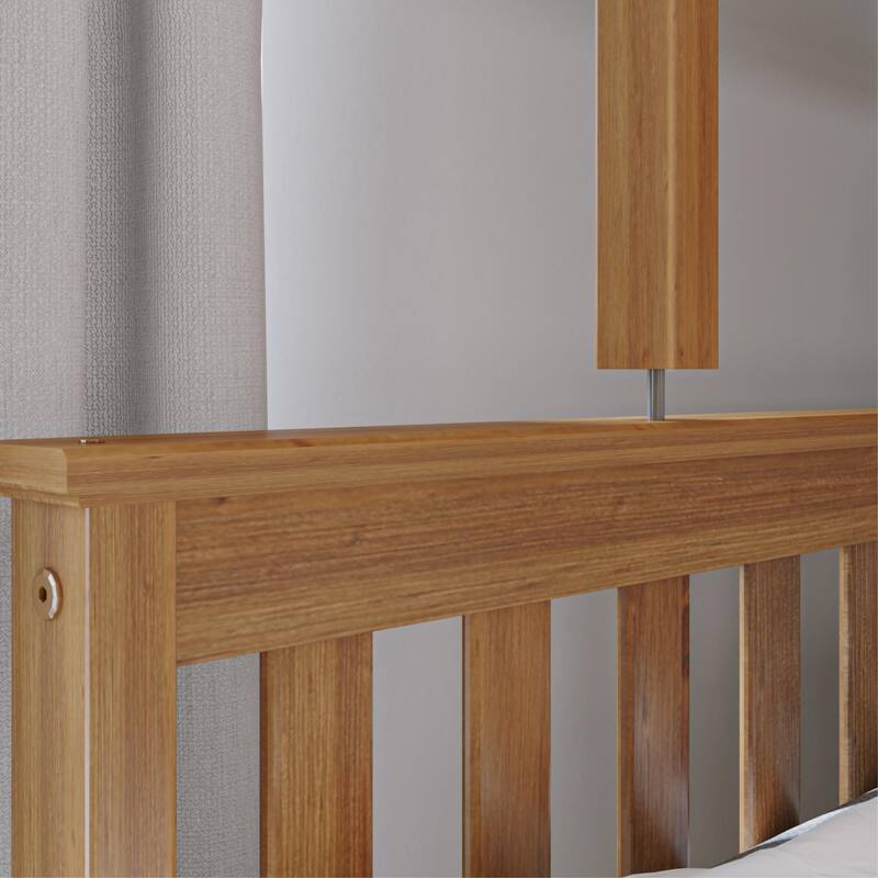 Max and Lily Twin over Full Bunk Bed with Trundle Bed