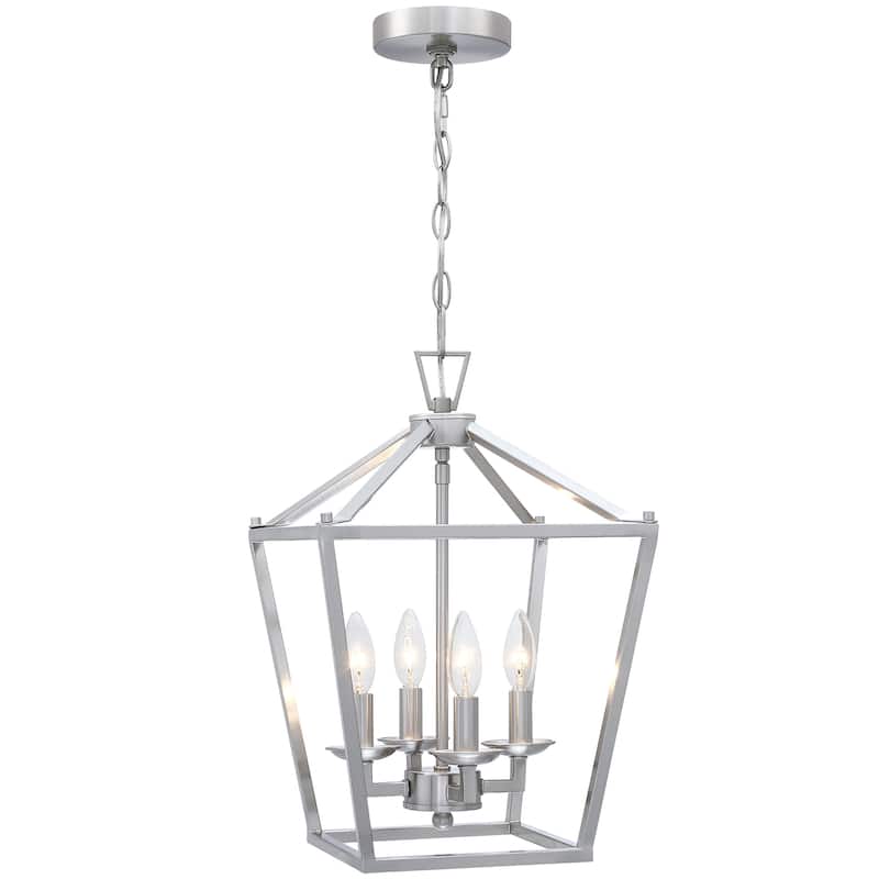 4-Light Pendant - Brushed Nickle