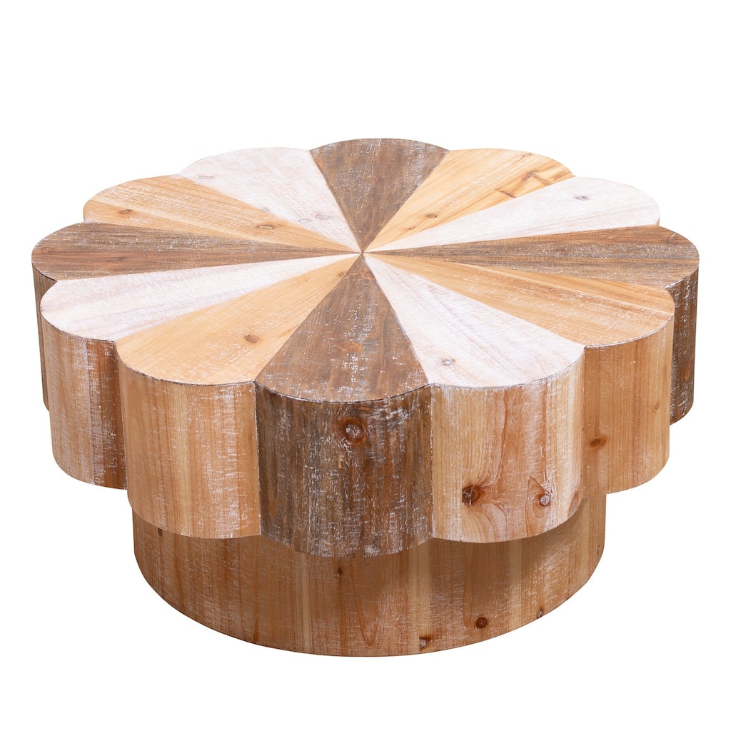 Rustic Manufactured Wood Flower