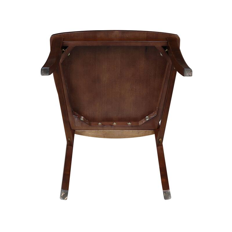 Solid Wood Cosmo Roma Dining Chairs, Set of Two
