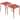 Frond and Form Square Outdoor Side Table (Set of 2)