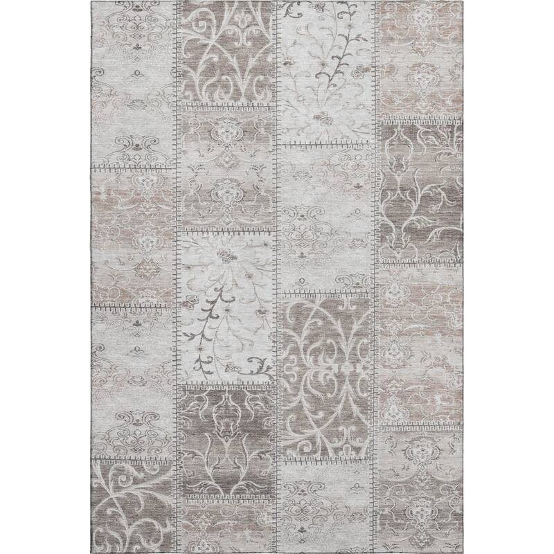 Premium Washable Super Soft Moroccan Boho Patchwork Mayfield Rug