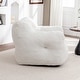 preview thumbnail 40 of 68, Bean Bag Sofa Chair with Armrests Stuffed High-Density Foam