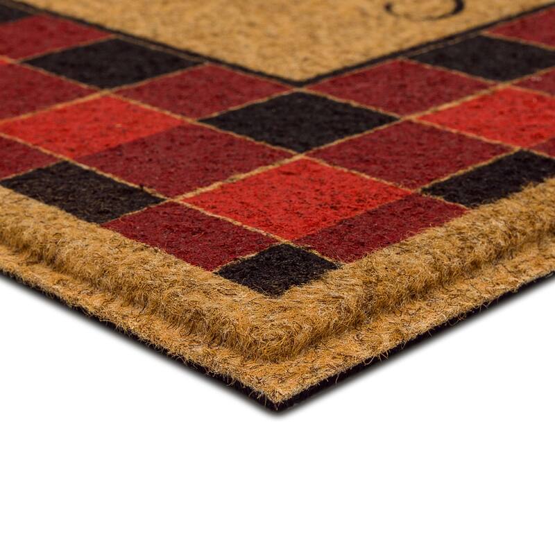 Mohawk Home Faux Coir Novelty Impressions Doormat
