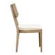 preview thumbnail 4 of 4, Carter Cotton Upholstered Dining Chair, Natural