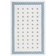 preview thumbnail 13 of 11, SAFAVIEH Handmade Kids Kinsey Dots Wool Rug 4' x 6' - Ivory/Blue