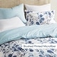 preview thumbnail 5 of 9, Chelsea Square Maddie Reversible Floral Seersucker Comforter Set