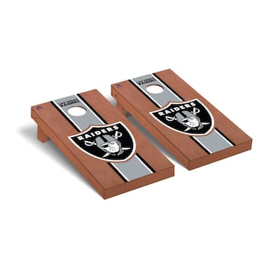 Las Vegas Raiders 2x4 Pro Cornhole Boards - V4