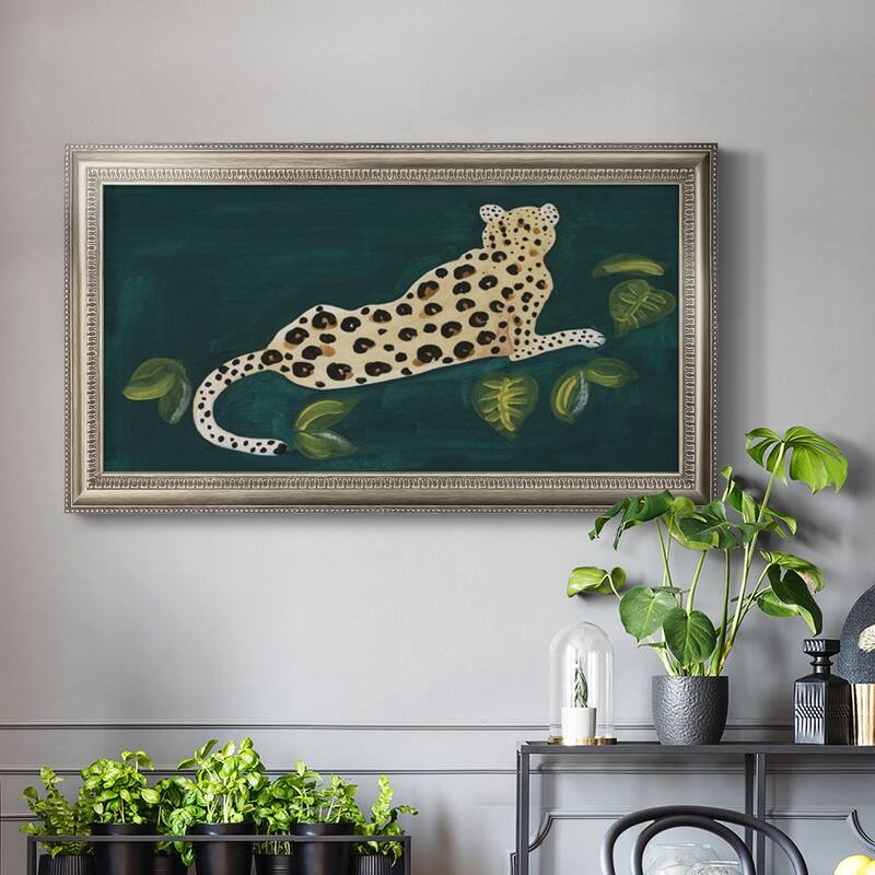 Lethargic Leopard I Premium Framed Canvas- Ready to Hang