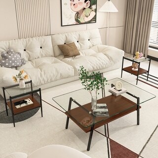 Coffee Table And End Tables Set Of 3 - Bed Bath & Beyond - 42537071