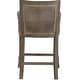 preview thumbnail 5 of 5, Uttermost Encore 23"W Rustic Beach Cane Counter Stool