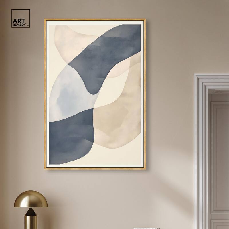 Ovals Canvas by Art Remedy