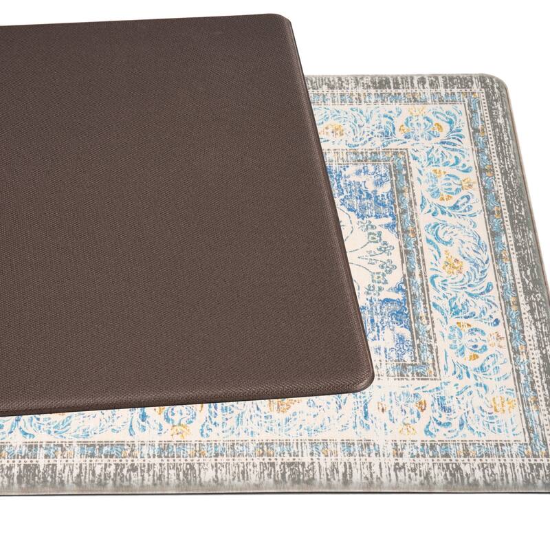 World Rug Gallery Persian Traditional Anti Fatigue Standing Mat